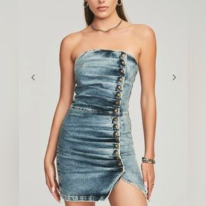 Sold Out Retrofete Megh denim dress M